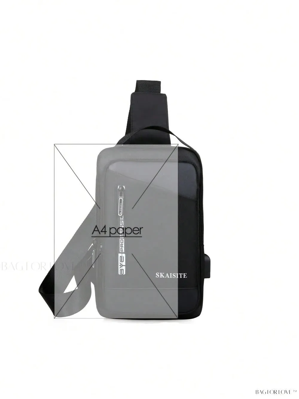 BagForLove - Nylon Multifunctional Bag with Crossbody Design and Large Capacity