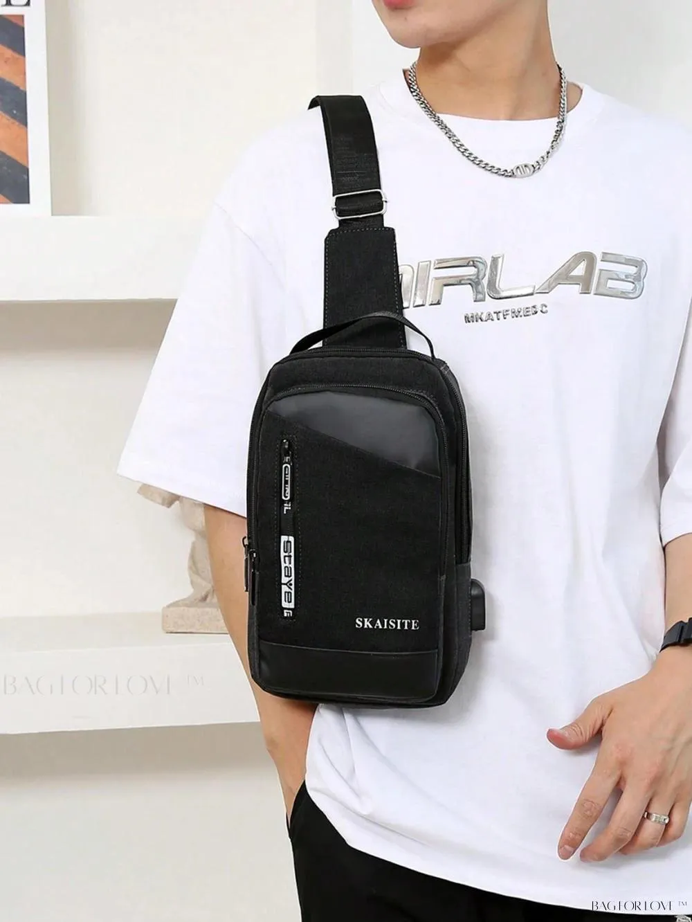 BagForLove - Nylon Multifunctional Bag with Crossbody Design and Large Capacity