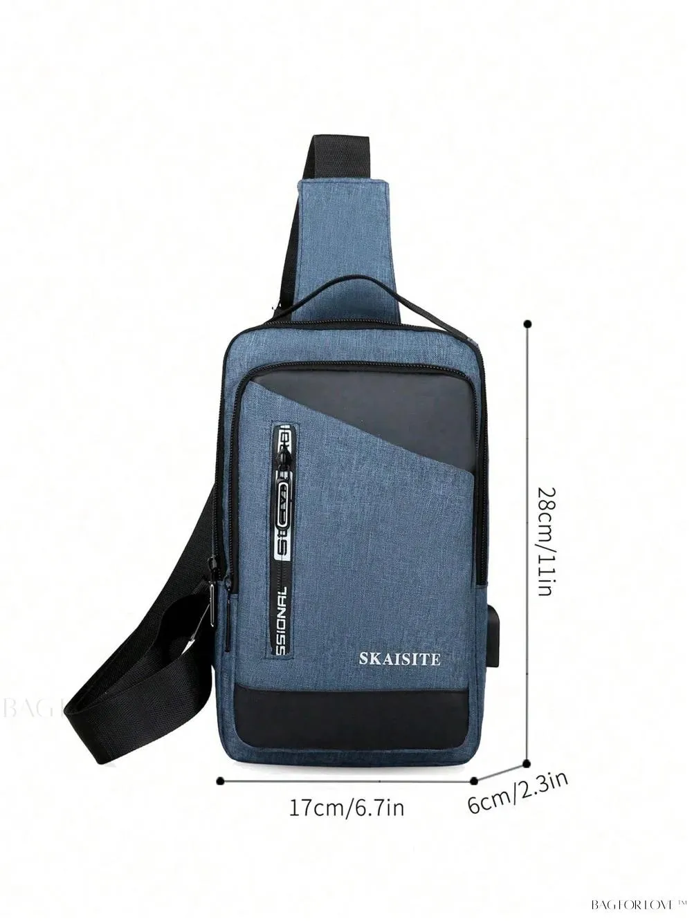BagForLove - Nylon Multifunctional Bag with Crossbody Design and Large Capacity