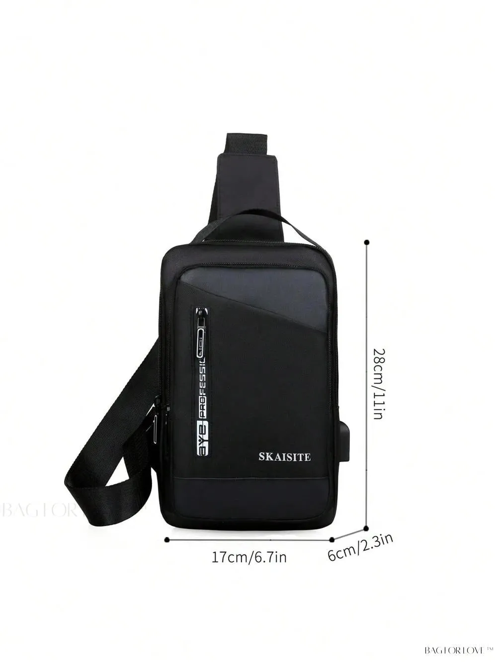 BagForLove - Nylon Multifunctional Bag with Crossbody Design and Large Capacity