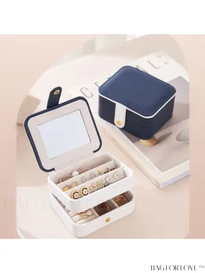BagForLove - Portable Multi-Layer Jewelry Storage Box for Travel - 1pc