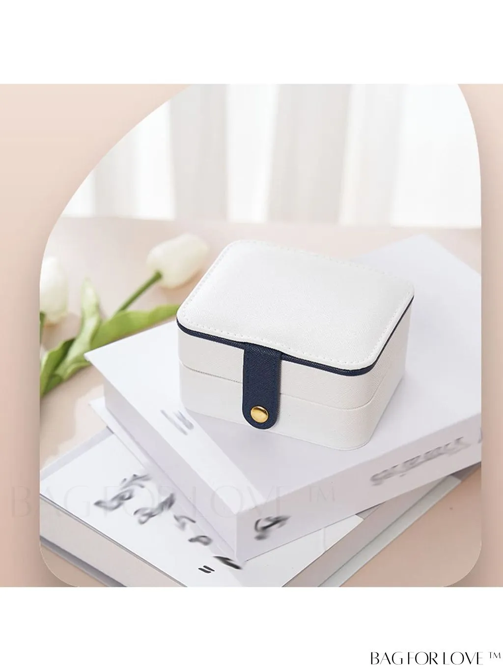BagForLove - Portable Multi-Layer Jewelry Storage Box for Travel - 1pc