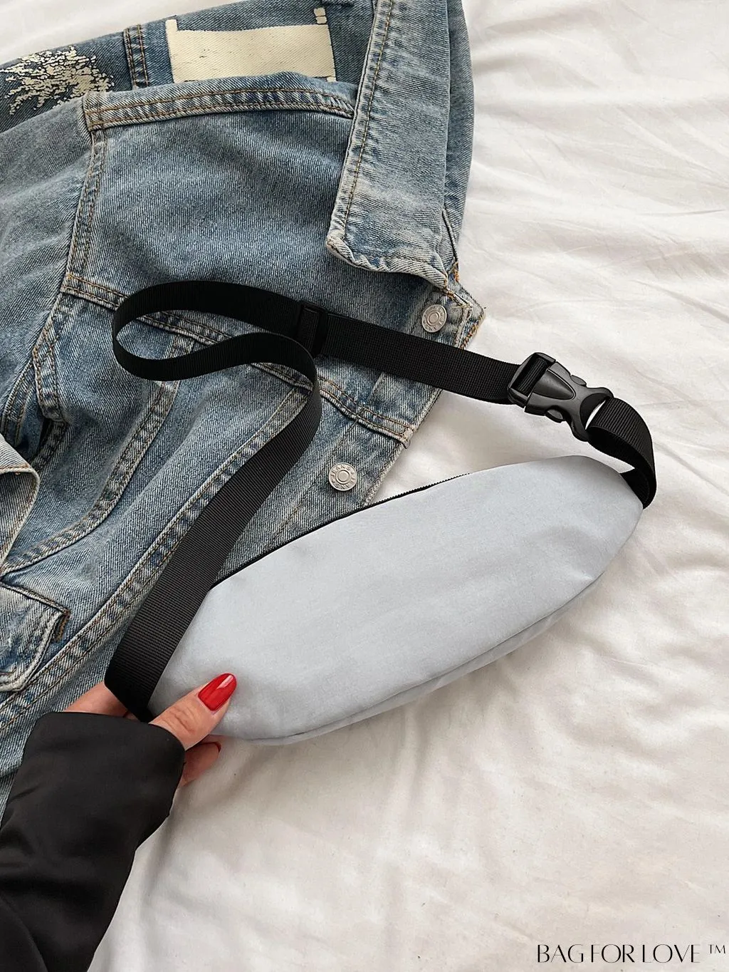 BagForLove - Stylish & Practical Medium Zipper Waist Bag for Outdoor Sports - Minimalist Design