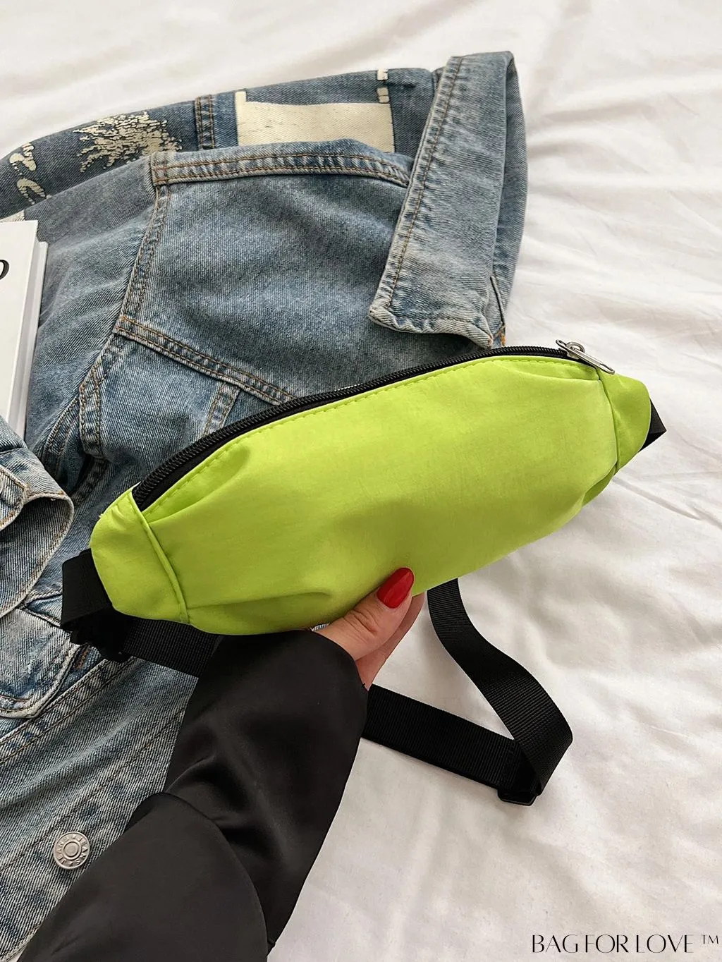 BagForLove - Stylish & Practical Medium Zipper Waist Bag for Outdoor Sports - Minimalist Design