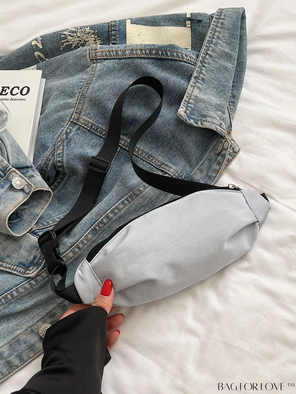 BagForLove - Stylish & Practical Medium Zipper Waist Bag for Outdoor Sports - Minimalist Design