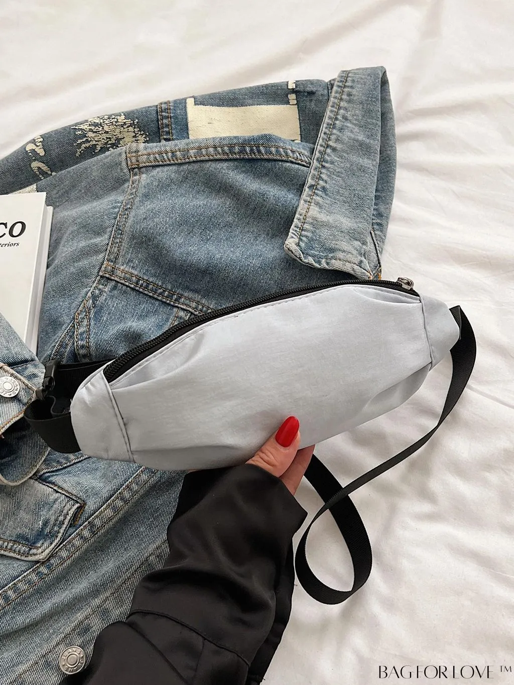 BagForLove - Stylish & Practical Medium Zipper Waist Bag for Outdoor Sports - Minimalist Design