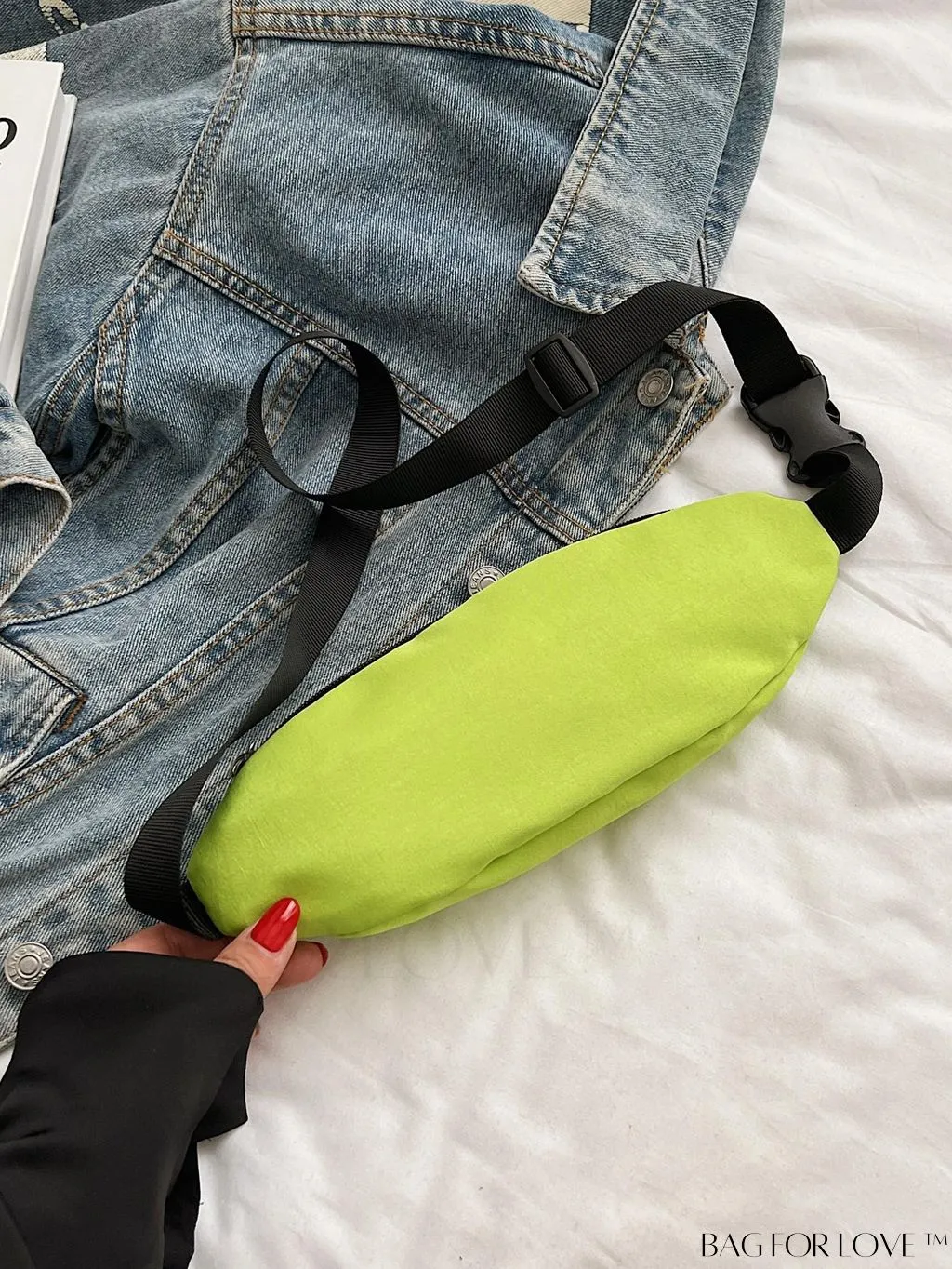 BagForLove - Stylish & Practical Medium Zipper Waist Bag for Outdoor Sports - Minimalist Design