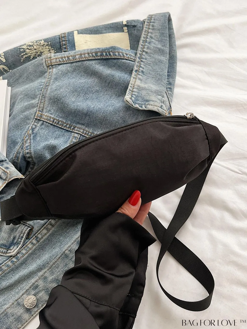 BagForLove - Stylish & Practical Medium Zipper Waist Bag for Outdoor Sports - Minimalist Design