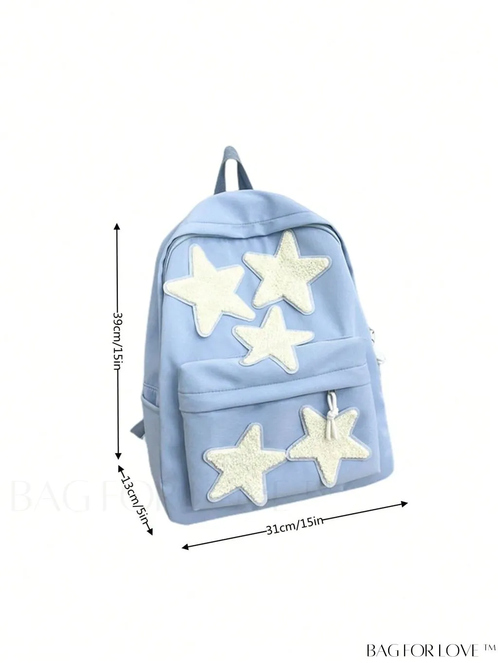 BagForLove - Stylish Functional Backpack with Star Graphic Design