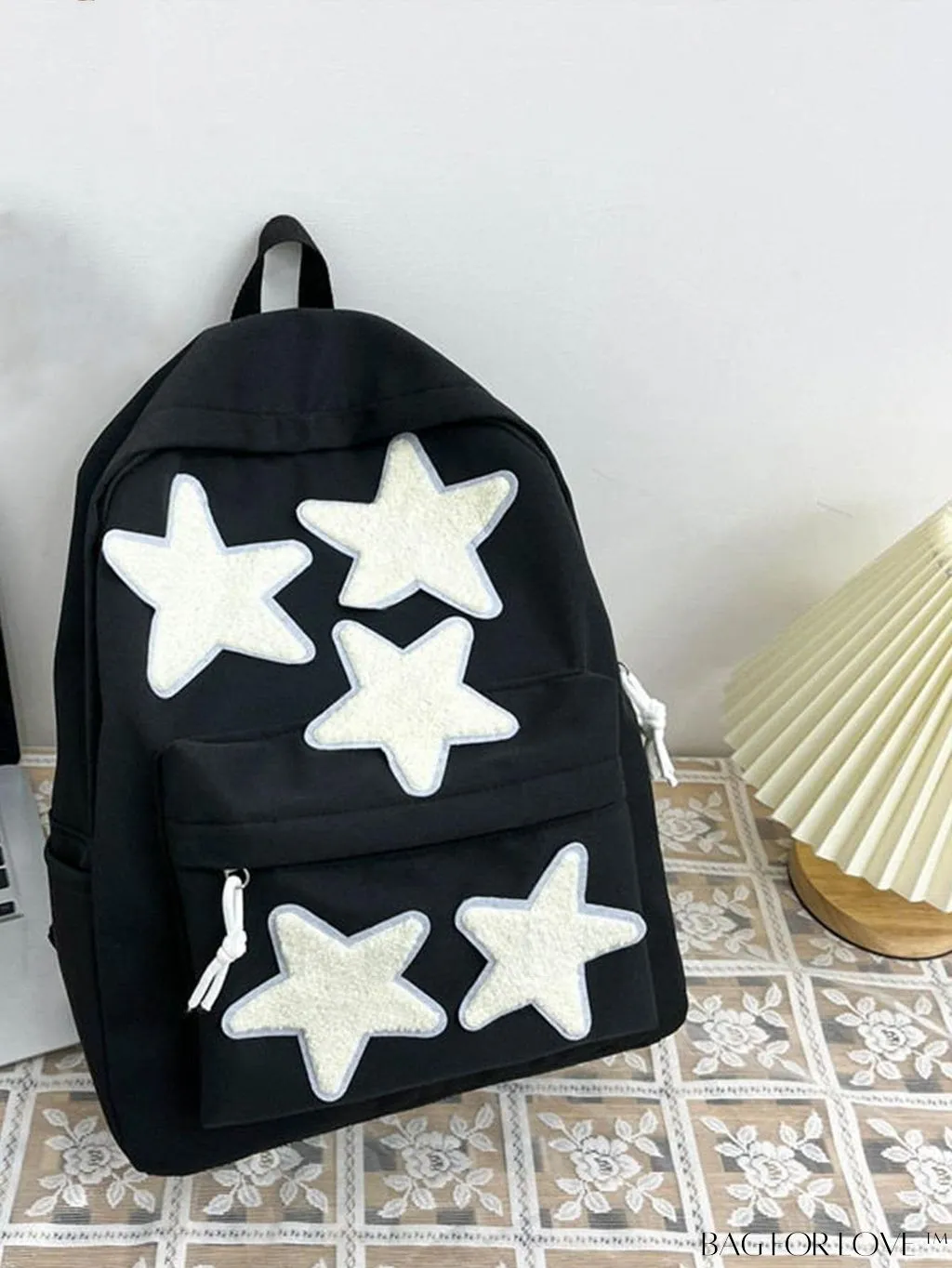 BagForLove - Stylish Functional Backpack with Star Graphic Design