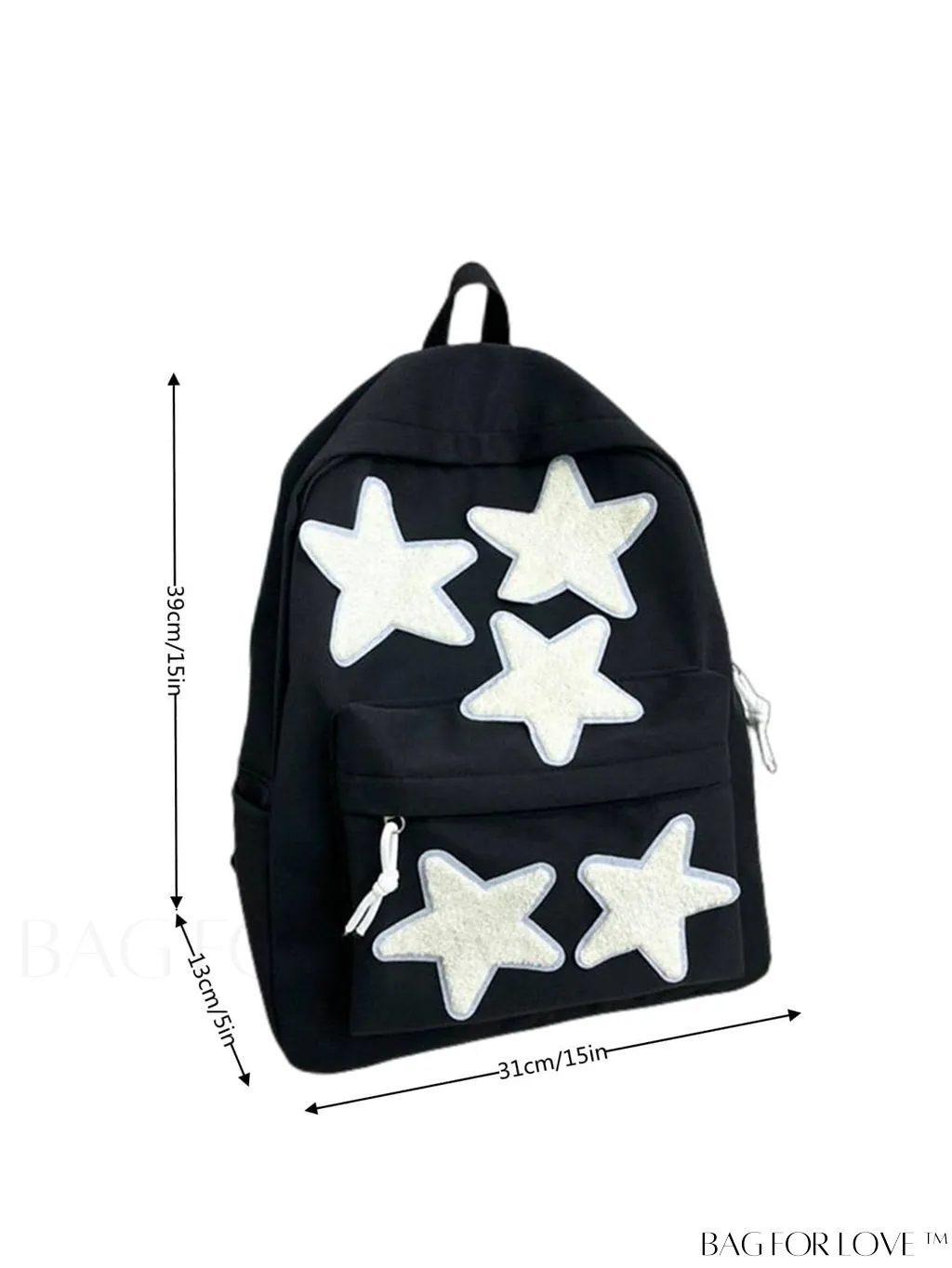 BagForLove - Stylish Functional Backpack with Star Graphic Design
