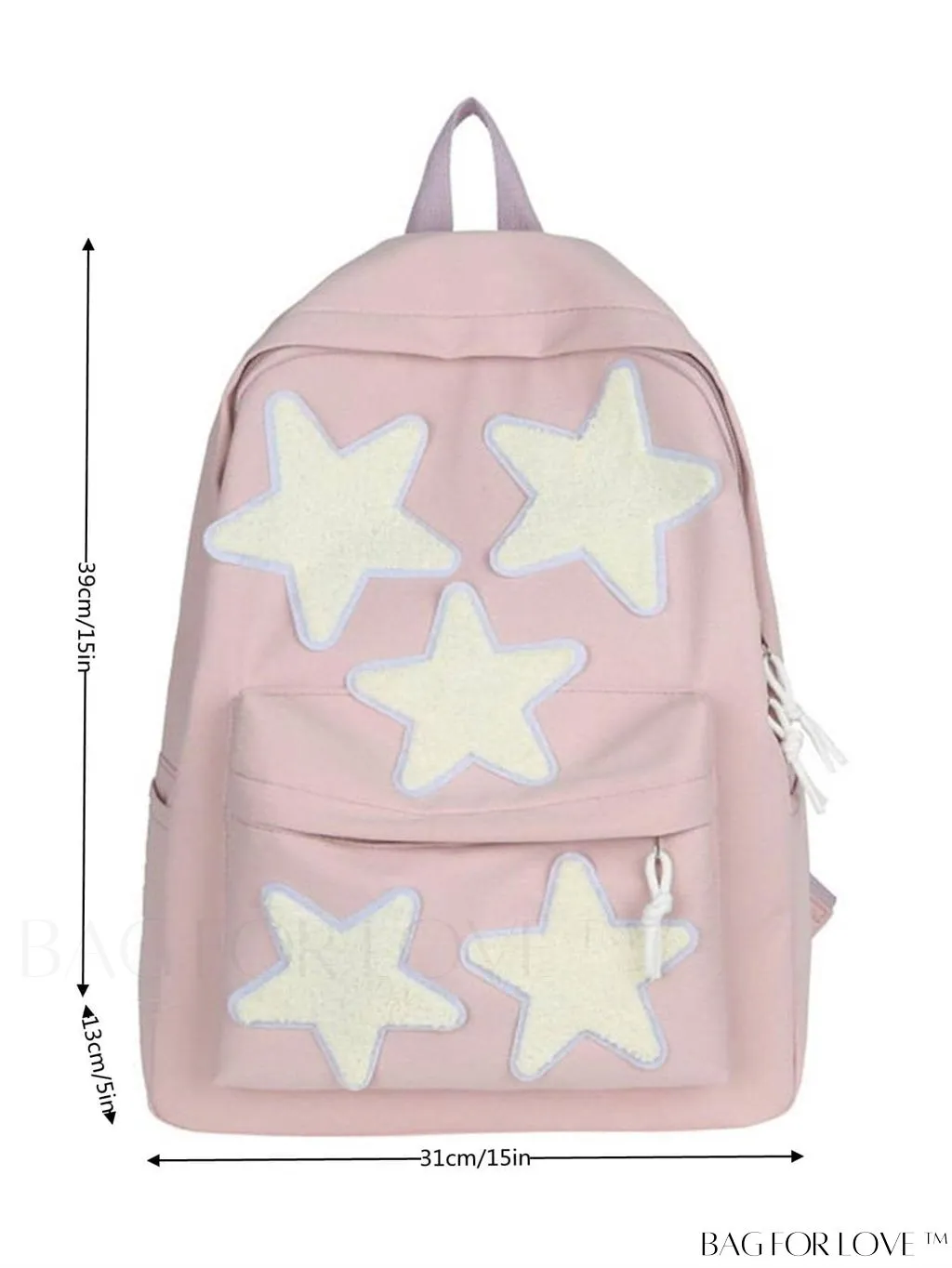 BagForLove - Stylish Functional Backpack with Star Graphic Design