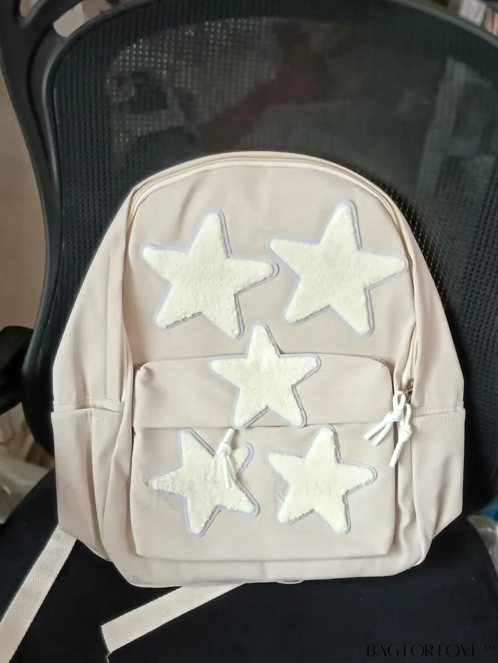 BagForLove - Stylish Functional Backpack with Star Graphic Design