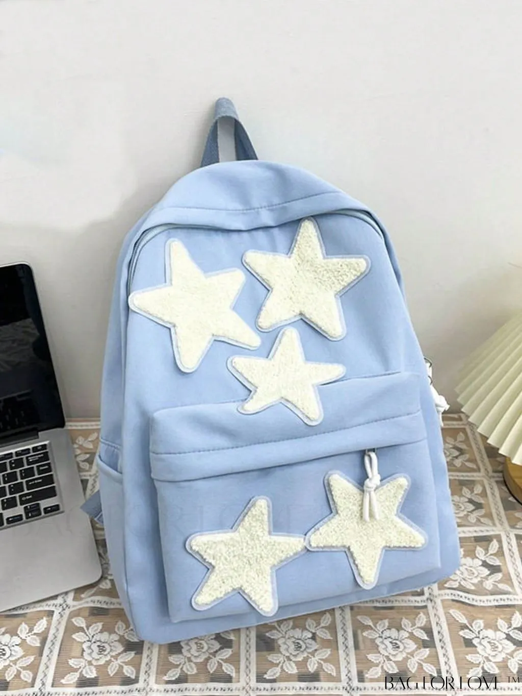 BagForLove - Stylish Functional Backpack with Star Graphic Design
