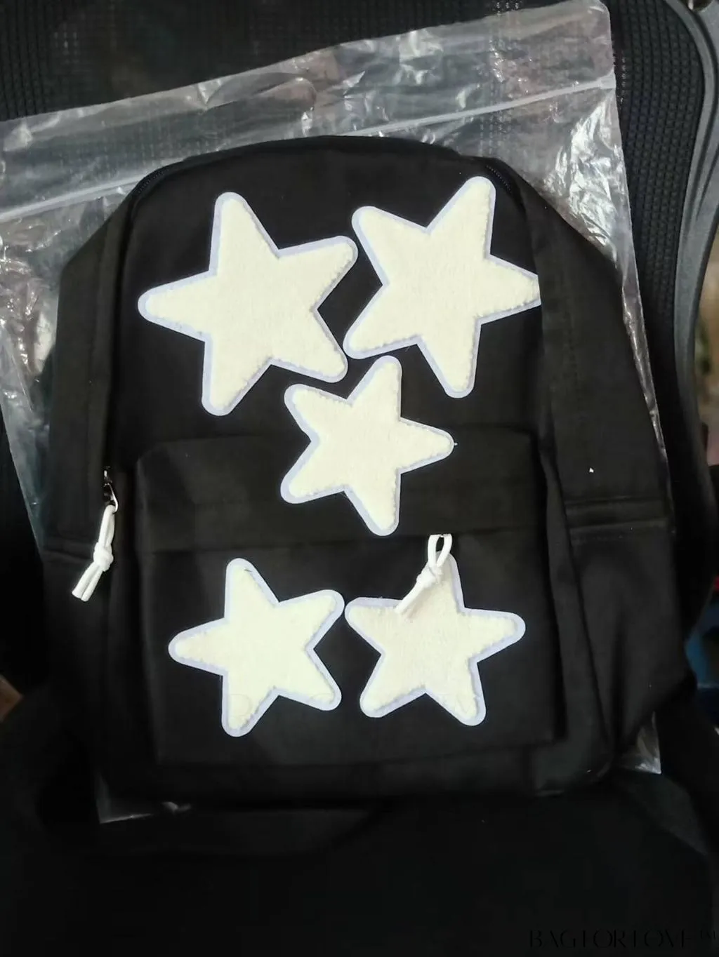 BagForLove - Stylish Functional Backpack with Star Graphic Design
