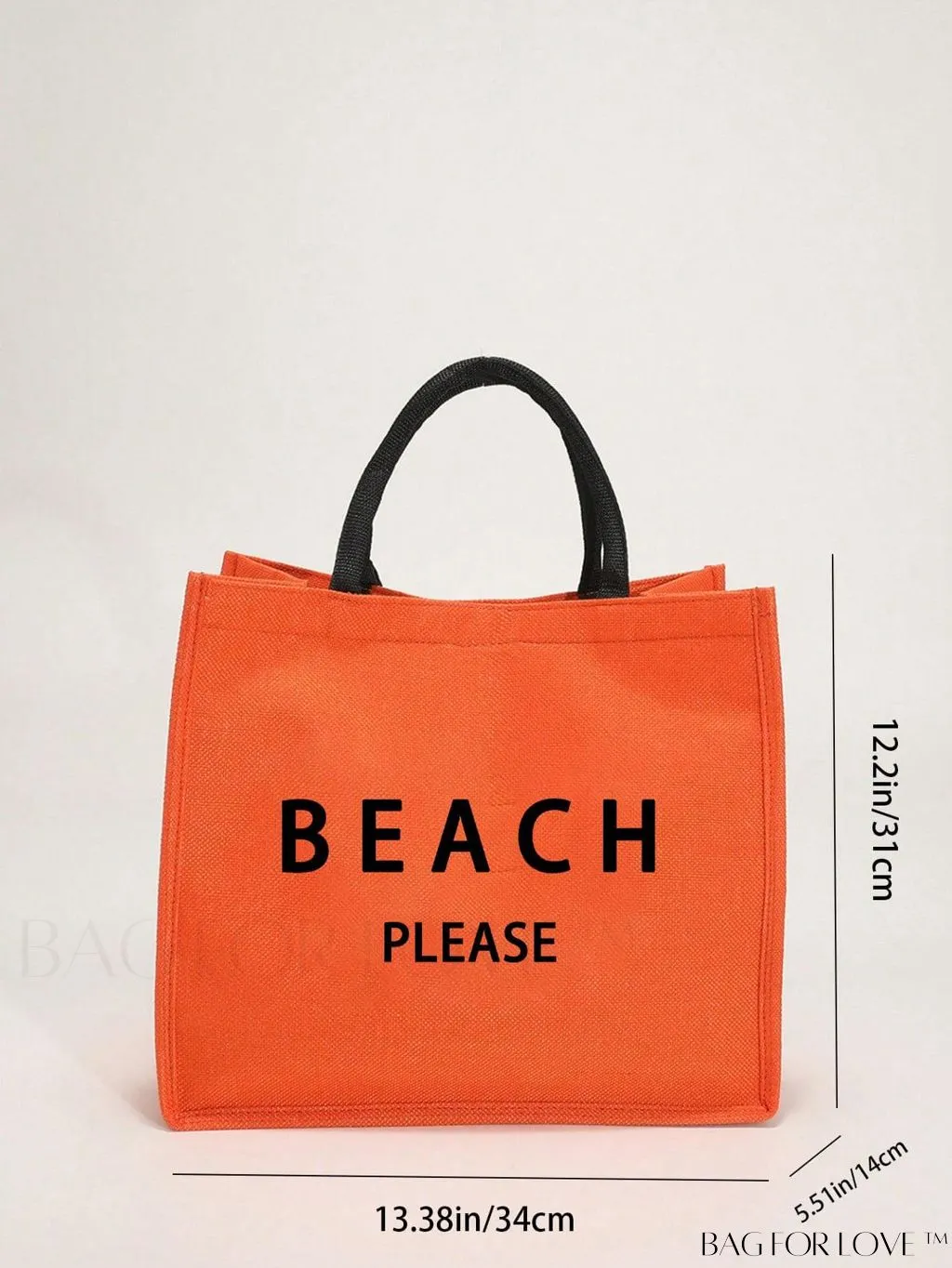 BagForLove - Stylish Woven Straw Beach Bag: Graphic Design, Large Capacity, Ideal for Womens Swim, Shopping, and Travel