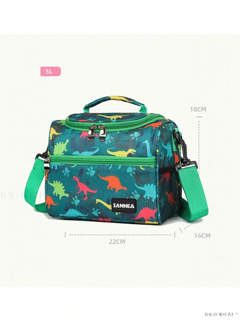 BagForLove - Toddlers' Favorite Thermal Lunch Box with Detachable Shoulder Strap