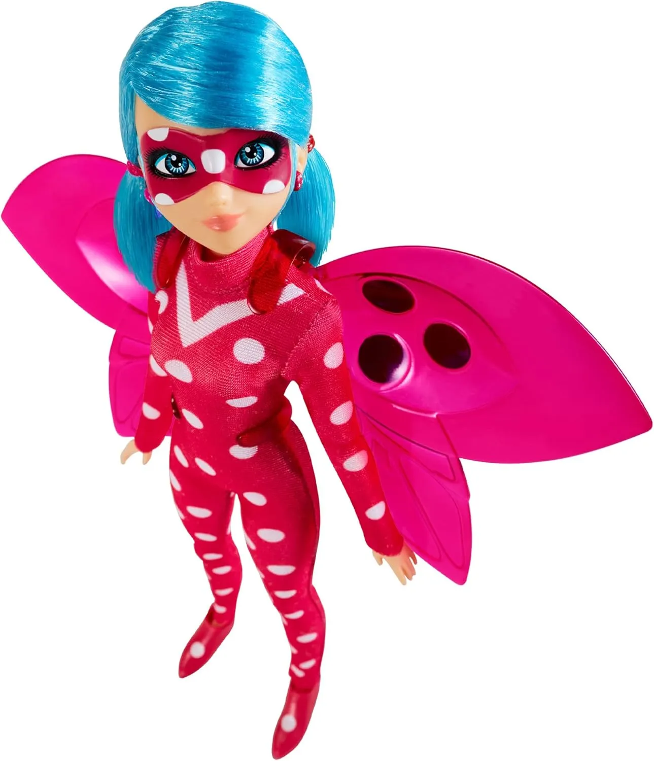 Bandai Miraculous Ladybug and Cat Noir Toys Articulated 26cm Fashion Doll with Accessories | Marinette Superhero Cosmobug Figurine