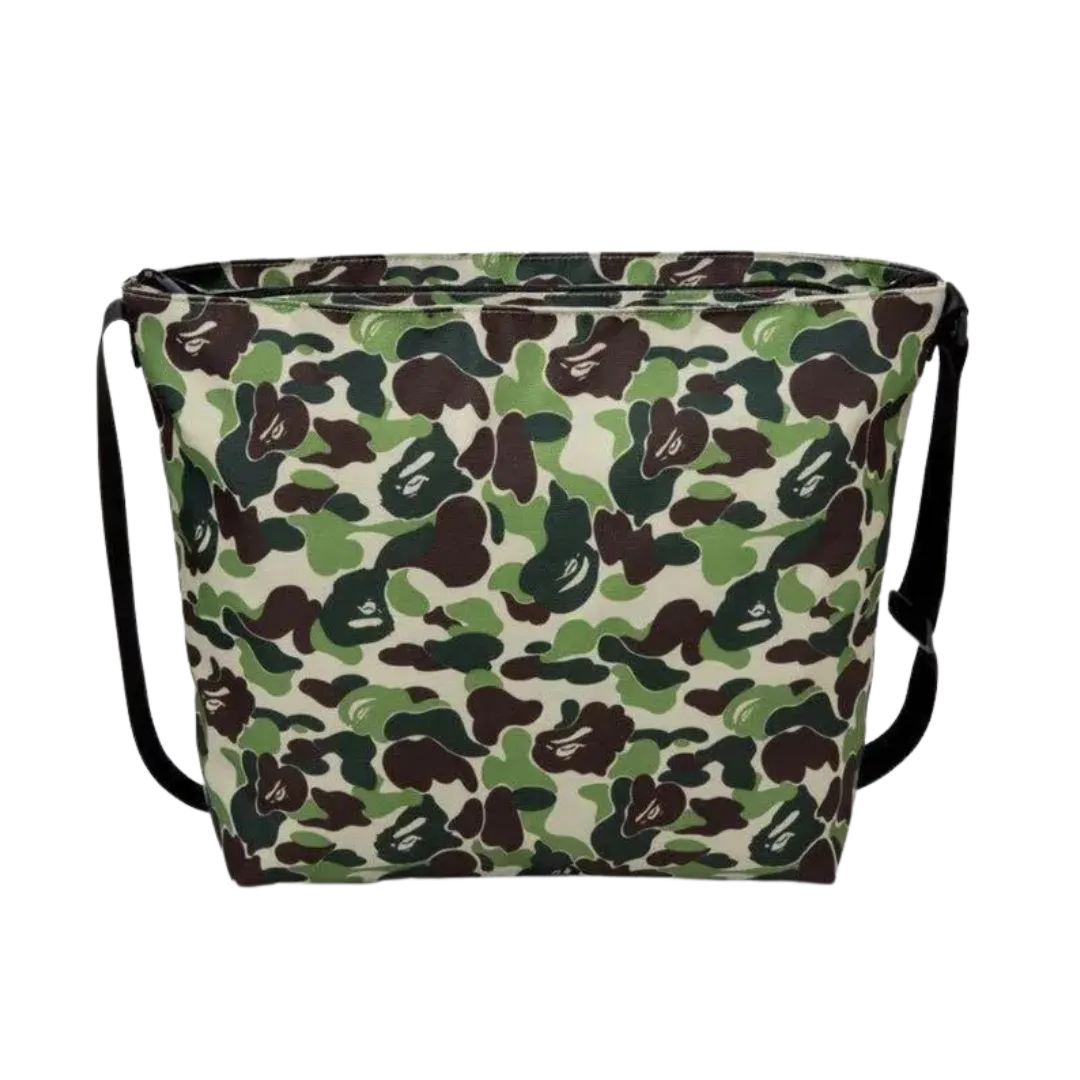 BAPE Green Camo Shoulder Bag