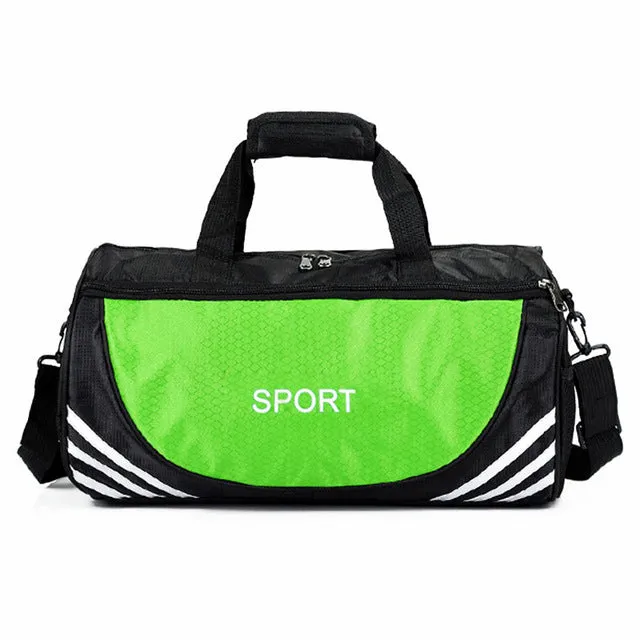 Barrel shaped waterproof oxford fitness bag