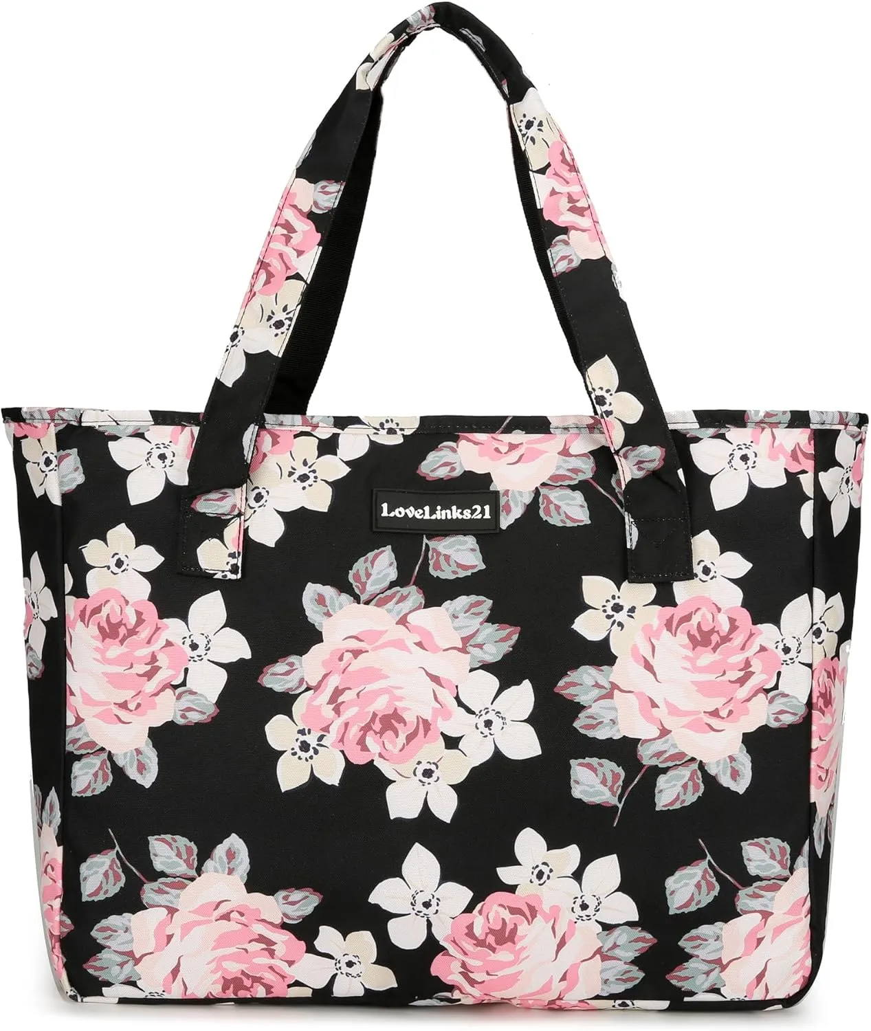 Beach Bag for Women Large Waterproof Sandproof Beach Pool Bag Casual Travel Beach Tote Bag with Pockets