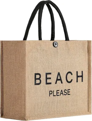 Extra-Large Capacity Design Woven Beach Bags