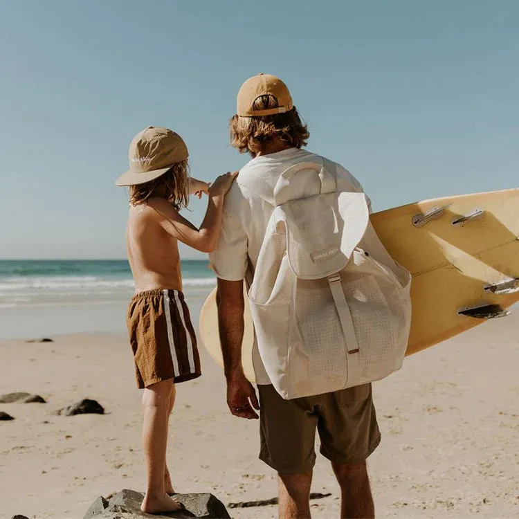 BEACH HAULER BACKPACK | SAND