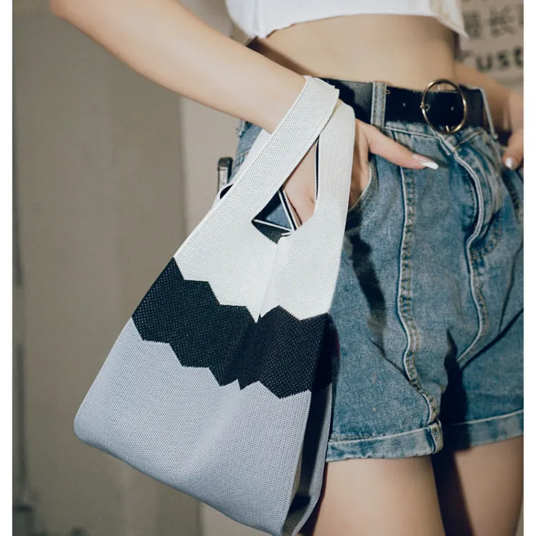Beach Knitted Large Capacity Totes One Bags