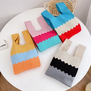 Beach Knitted Large Capacity Totes One Bags