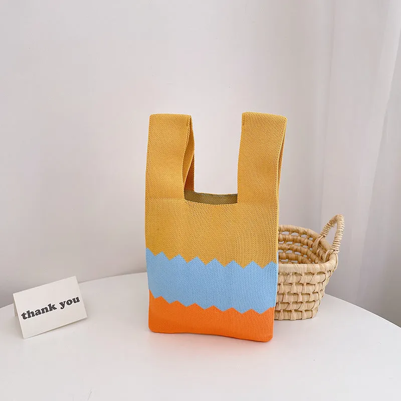 Beach Knitted Large Capacity Totes One Bags