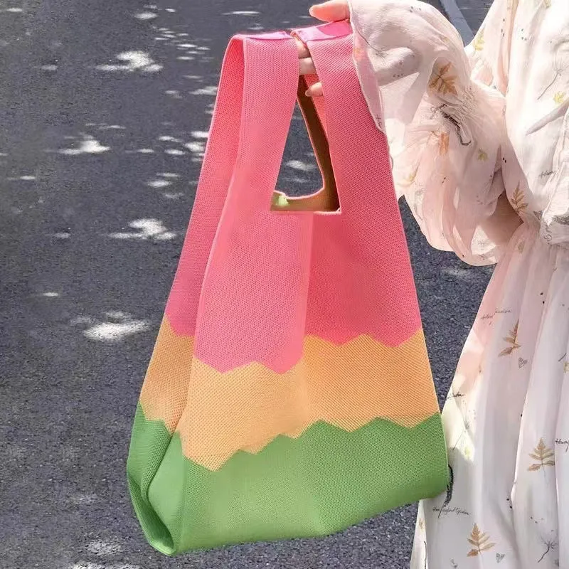 Beach Knitted Large Capacity Totes One Bags