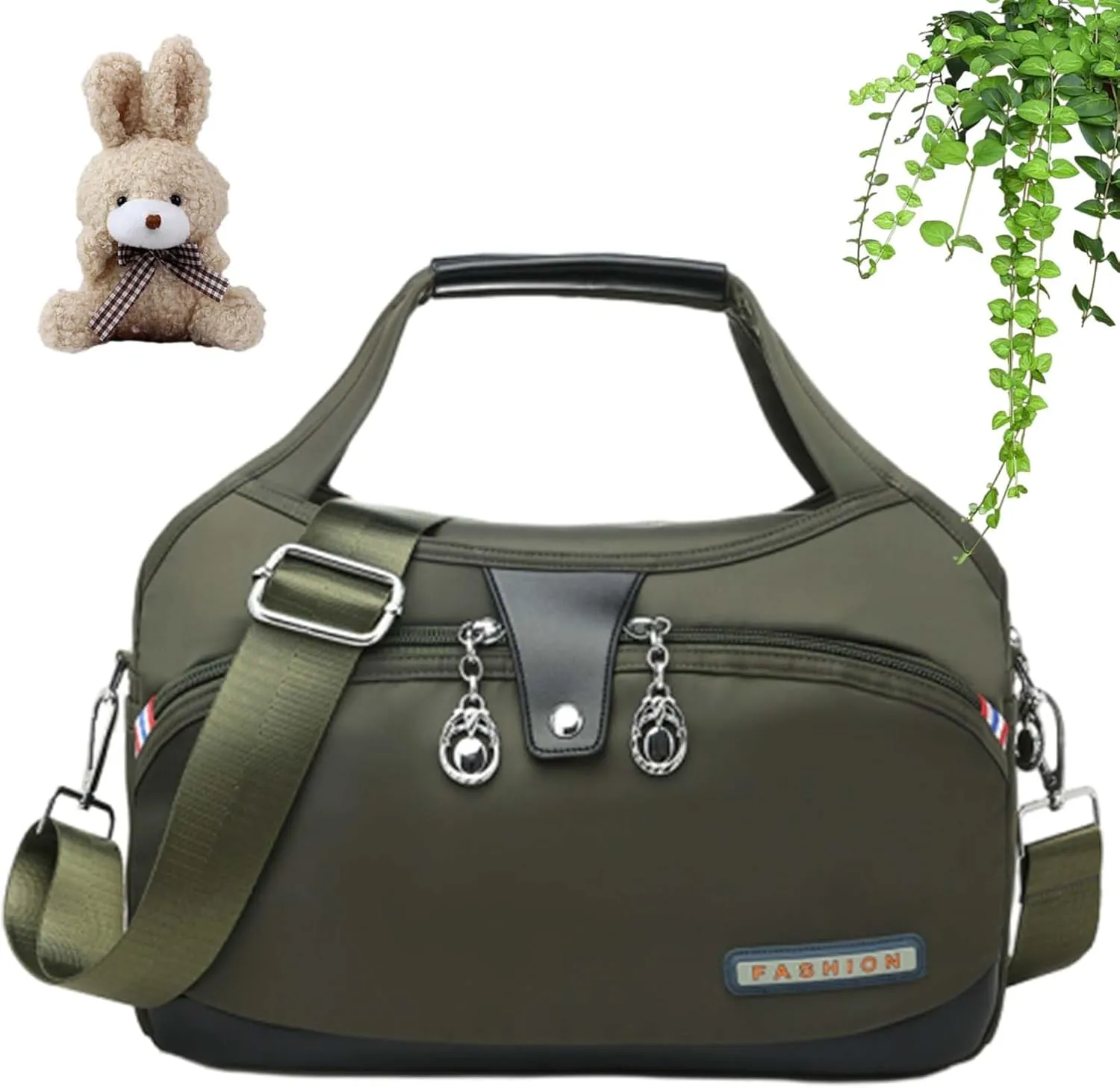 Beautifuldeer Anti Theft Handbag, Beautiful Deer Anti Theft Bag, Large Capacity Waterproof Nylon Handbag