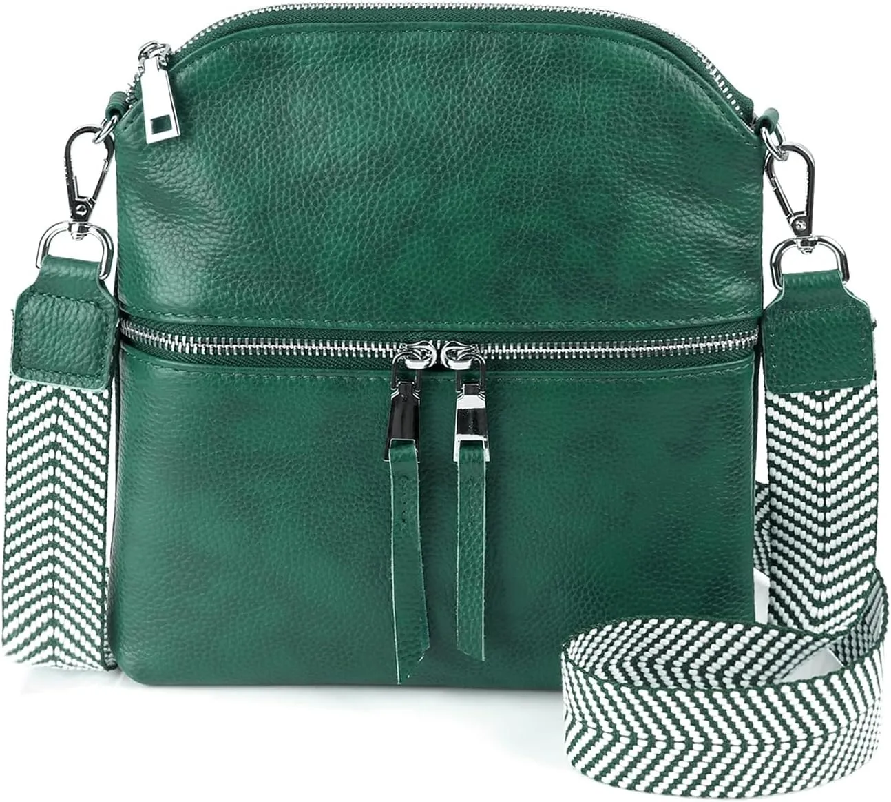 befen Genuine Leather Small Crossbody Purses for Women Travel Cross Body Bags Lightweight with Adjustable Shoulder Strap