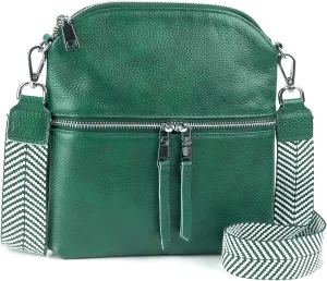 befen Genuine Leather Small Crossbody Purses for Women Travel Cross Body Bags Lightweight with Adjustable Shoulder Strap