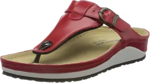 Berkemann Women's Flip Flop Sandals, Red Rot 201