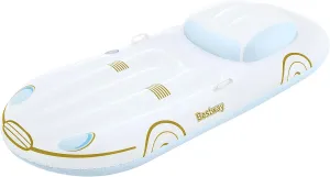 Bestway H2OGO! Deluxe Comfort Plush Pool Floats | Singe and Double Lounges and Loungers for Adults