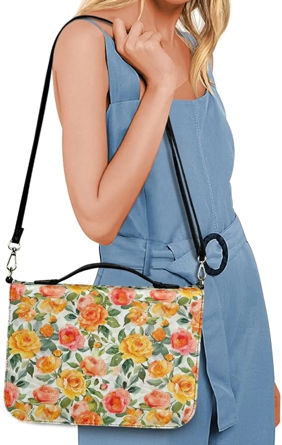 Bible Cover Case for Women Men Leather Bible Accessories Women Men Bible Bags for Women Men Tote