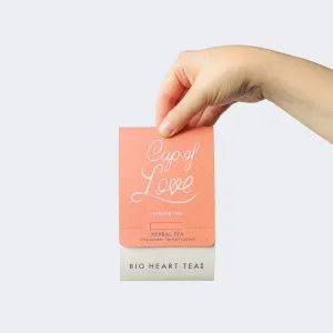 Big Heart Tea - Cup of Love Tea Bags, 2 Tea Bags