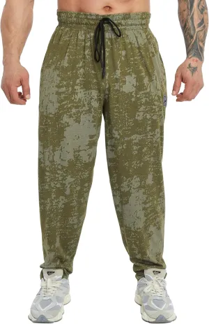 BIG SAM SPORTSWEAR COMPANY Men's Baggy Sweatpants with Pockets, Comfort Design Bodybuilding Muscle Pants