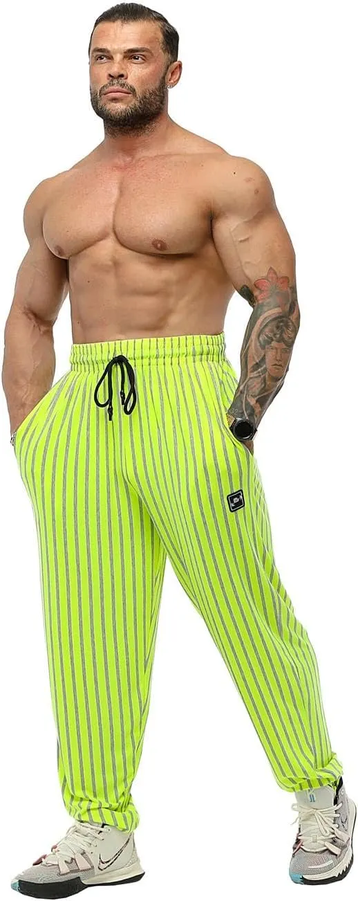 BIG SAM Sportswear Company Men's Baggy Sweatpants with Pockets, Oldschool Loose Fit Gym Pants