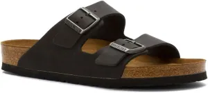 Birkenstock 75248145 Arizona SFB Black Oil LTR 45