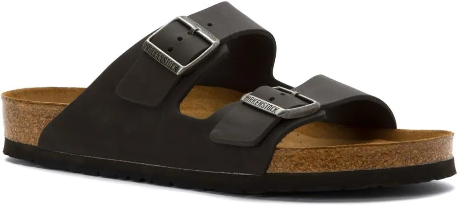 Birkenstock 75248145 Arizona SFB Black Oil LTR 45