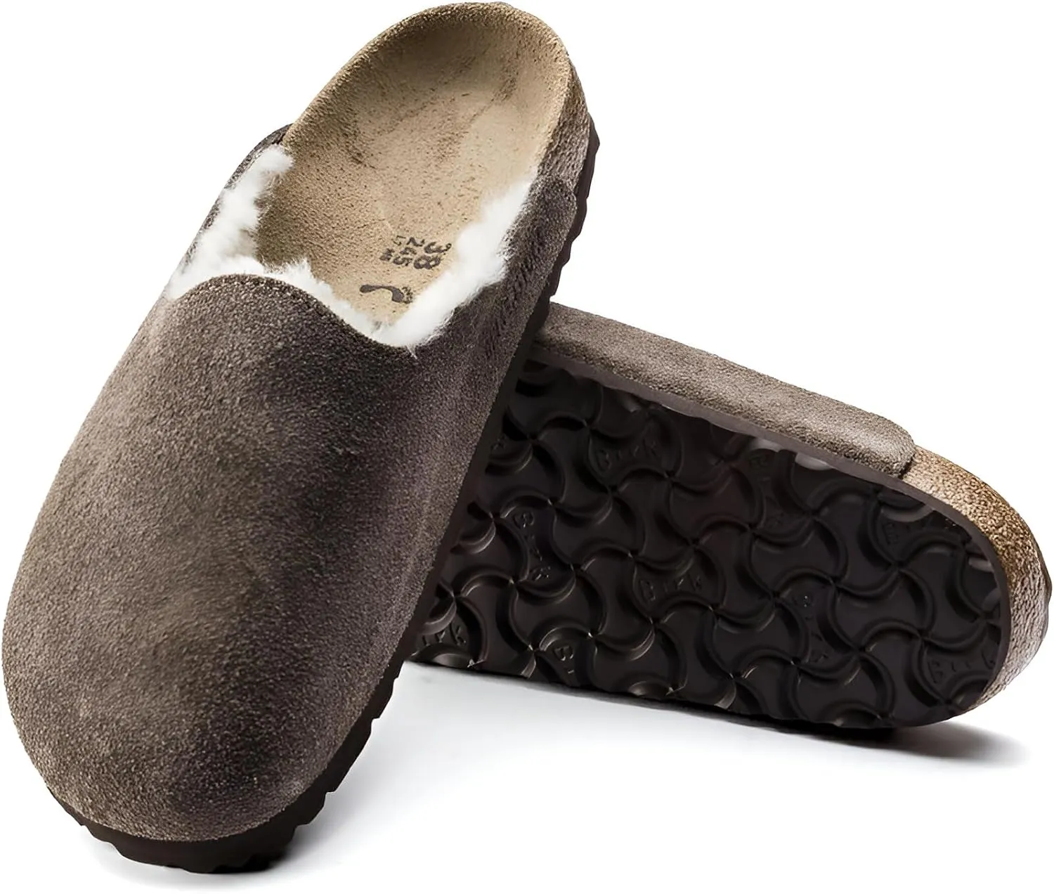 Birkenstock Amsterdam Shearling-Lined Suede Premium Clogs - Cozy and Stylish Winter Comfort