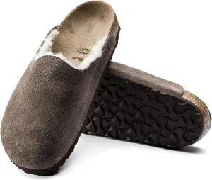 Birkenstock Amsterdam Shearling-Lined Suede Premium Clogs - Cozy and Stylish Winter Comfort