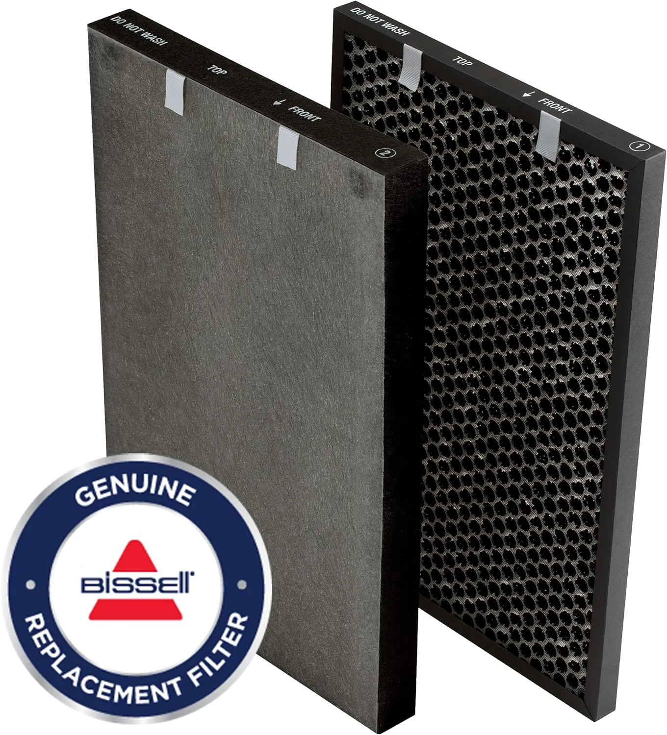 BISSELL air220 Air Purifier Replacement HEPA   Pre-Filter and Activated Carbon Filter Pack, 3315, Black