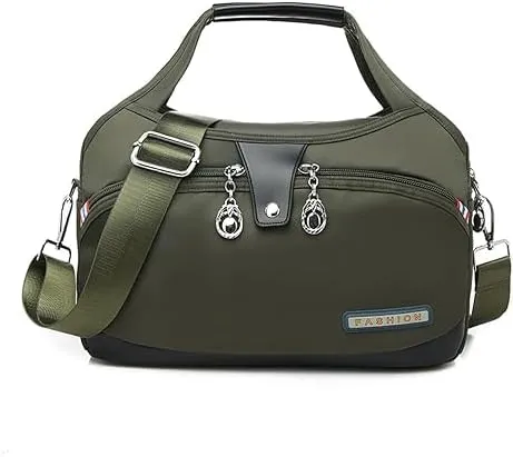 Blaciokamith Soft Side Lightweight Underseat Tote Bag,Blaciokamith Tote Bag,Waterproof Oxford for Women (Green)