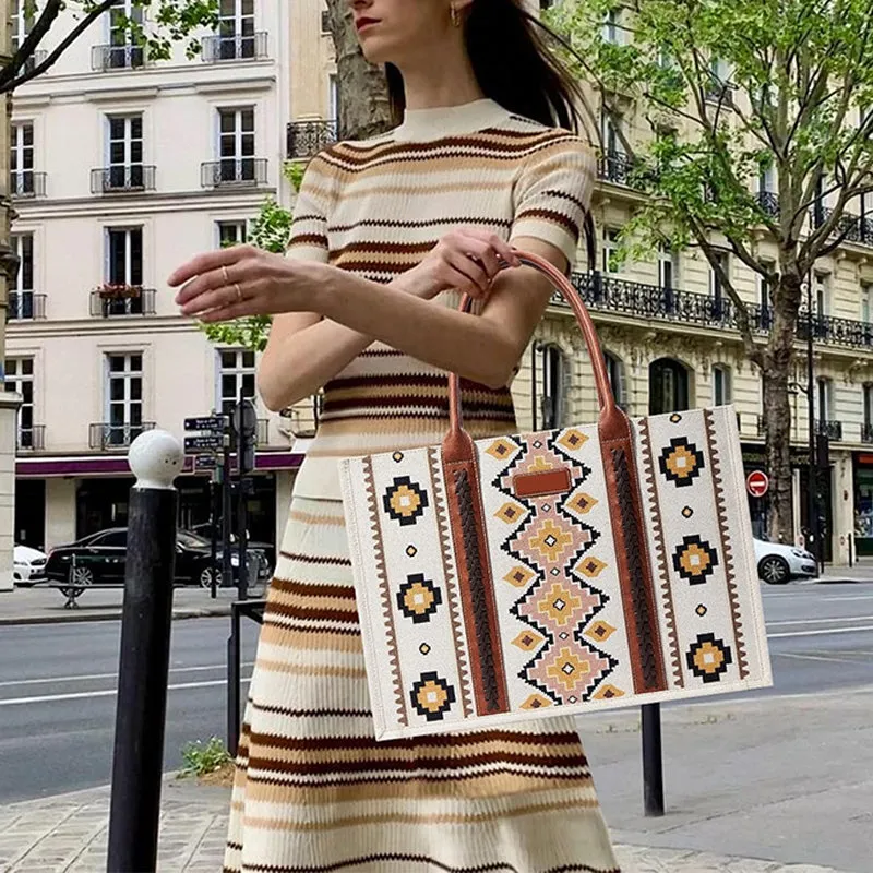 Bohemian Style Ladies Tote Bag