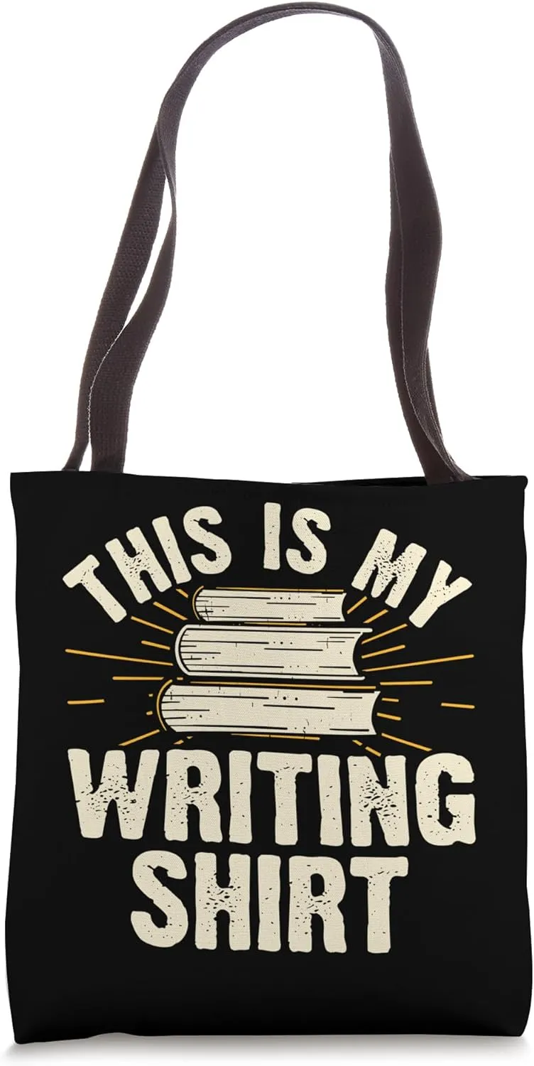 Book Writer Funny Quote Author Journalist Rewrite Novelist Tote Bag