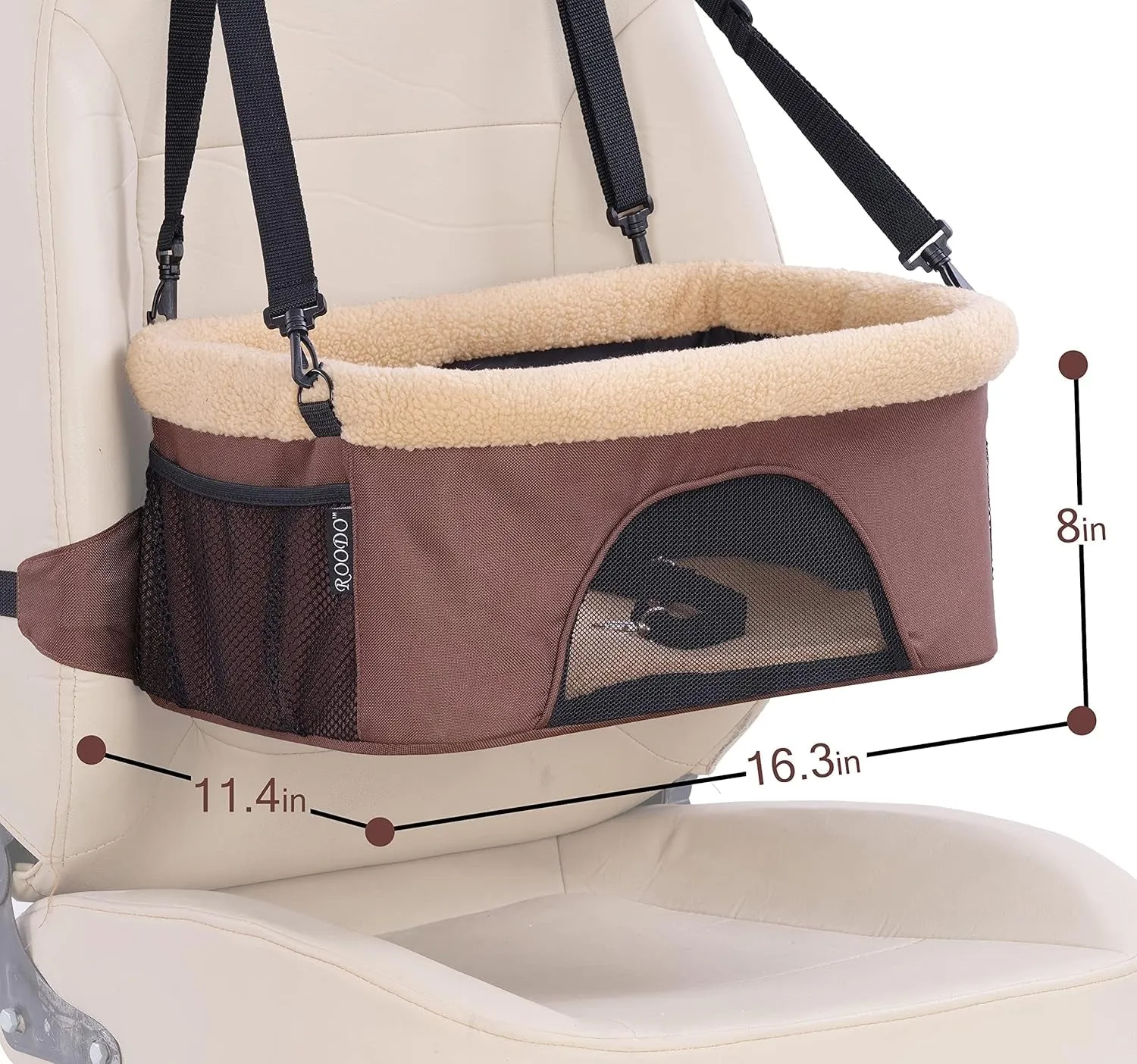 Booster Dog Low-priced Car Seat&Carrier. Effortless