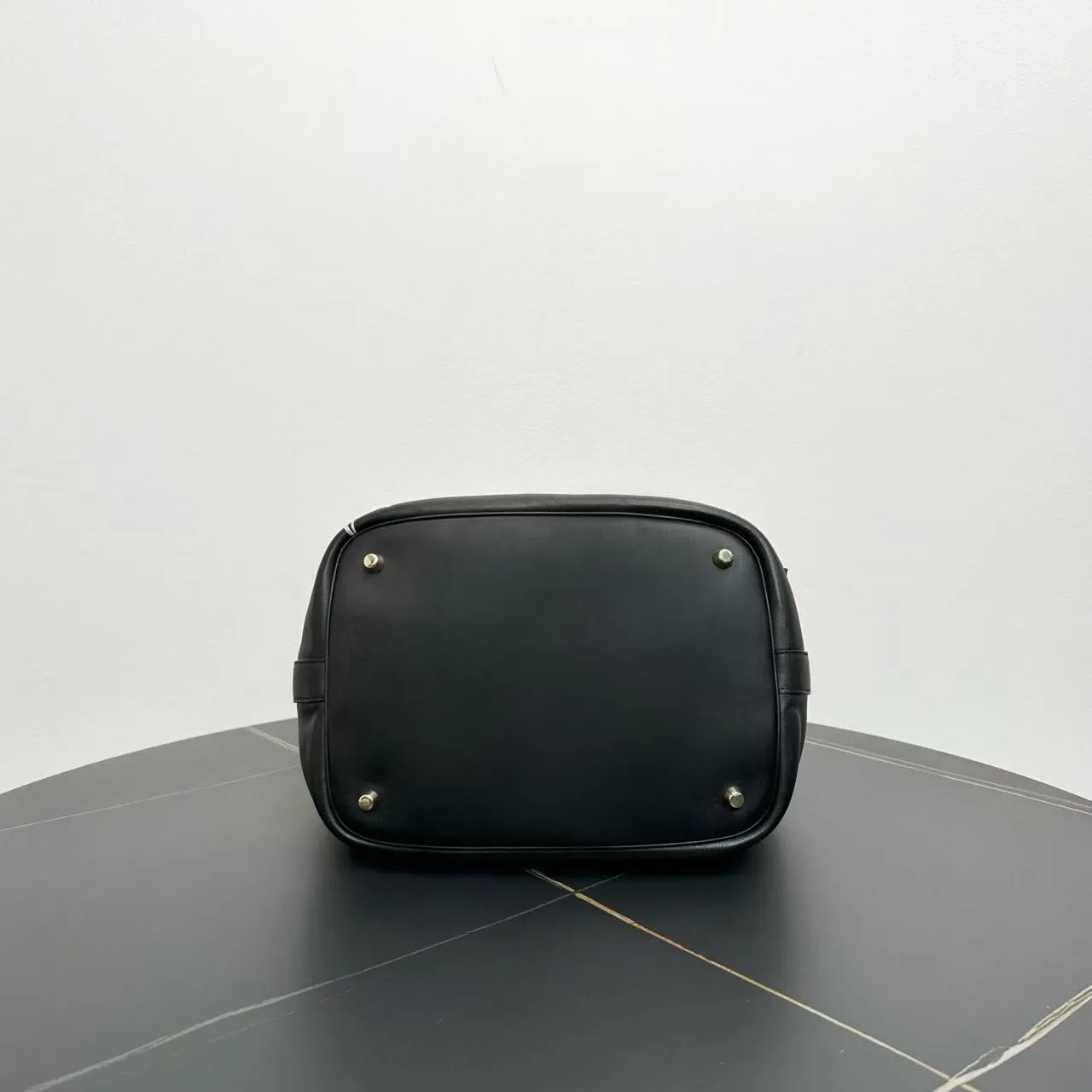 Bucket Bag Top value Black Dior Christian Leather Paradiso Fully-featured